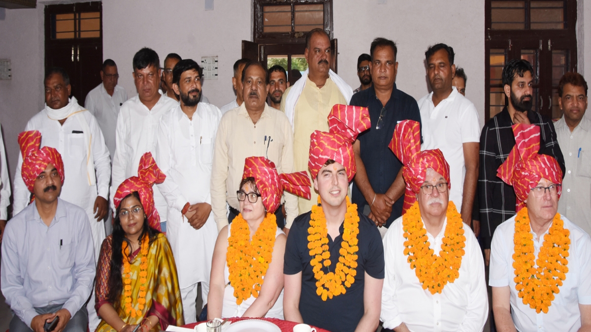 Canadian delegation reached Karnal