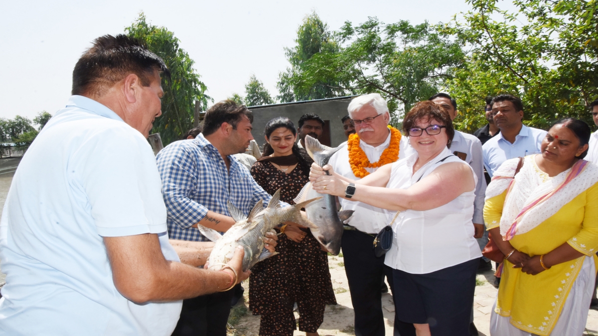 Canadian delegation reached Karnal