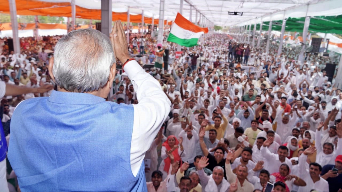 congress rally in Sonipat