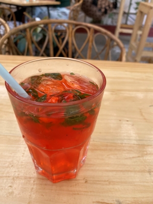 Watermelon Basil Cooler