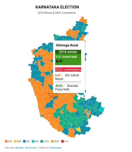 shivamogga rural election report