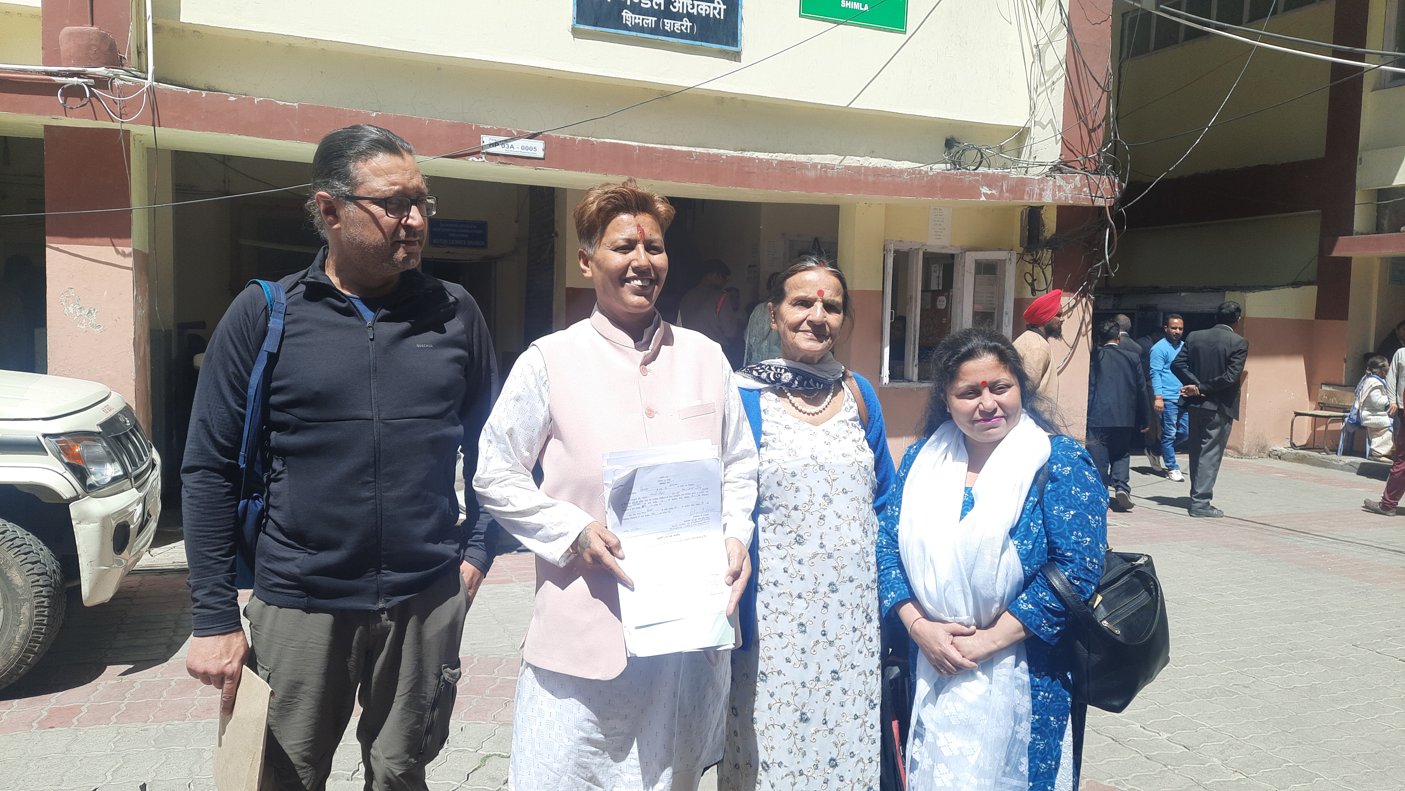 Former Councilor Arti Chauhan Former filed  independent nomination in MC Election Shimla 2023
