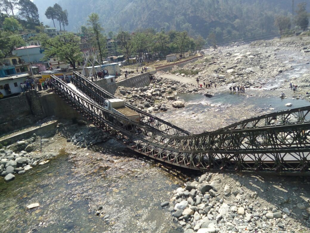 Bridges Collaped in Uttarakhand