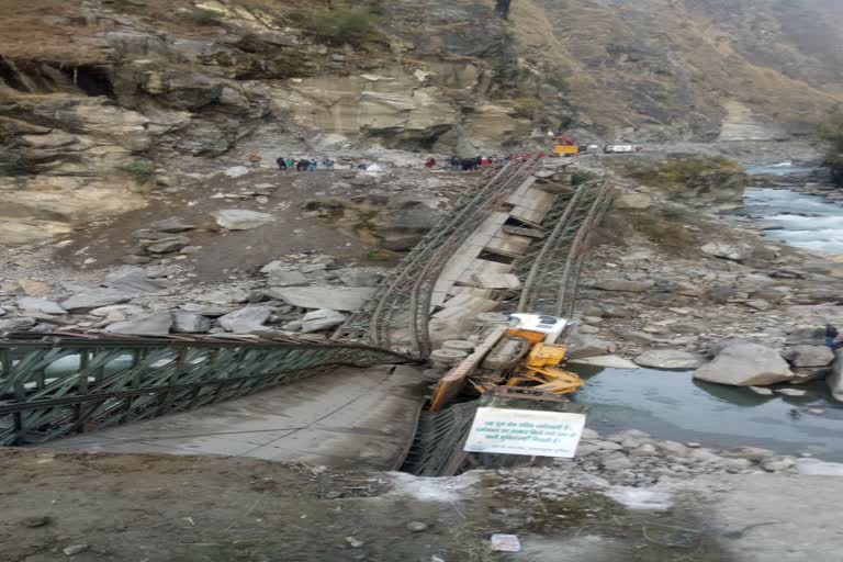 Bridges Collaped in Uttarakhand