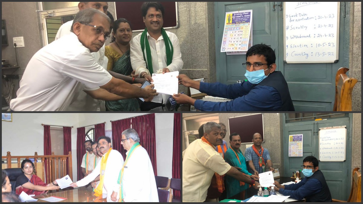 candidates filed nomination in Uttara Kannada