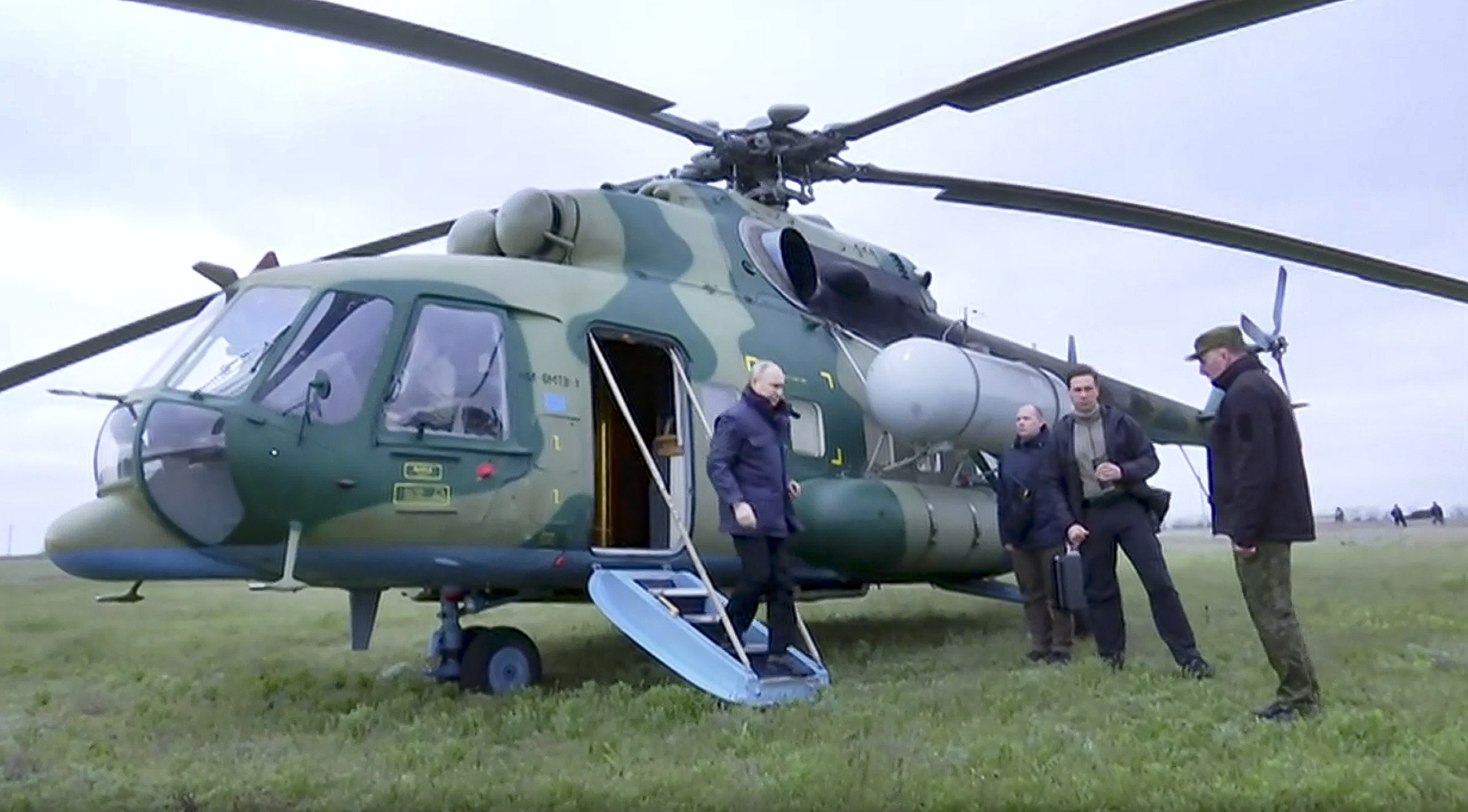 Russia President Putin Visited Ukraine Occupied Places