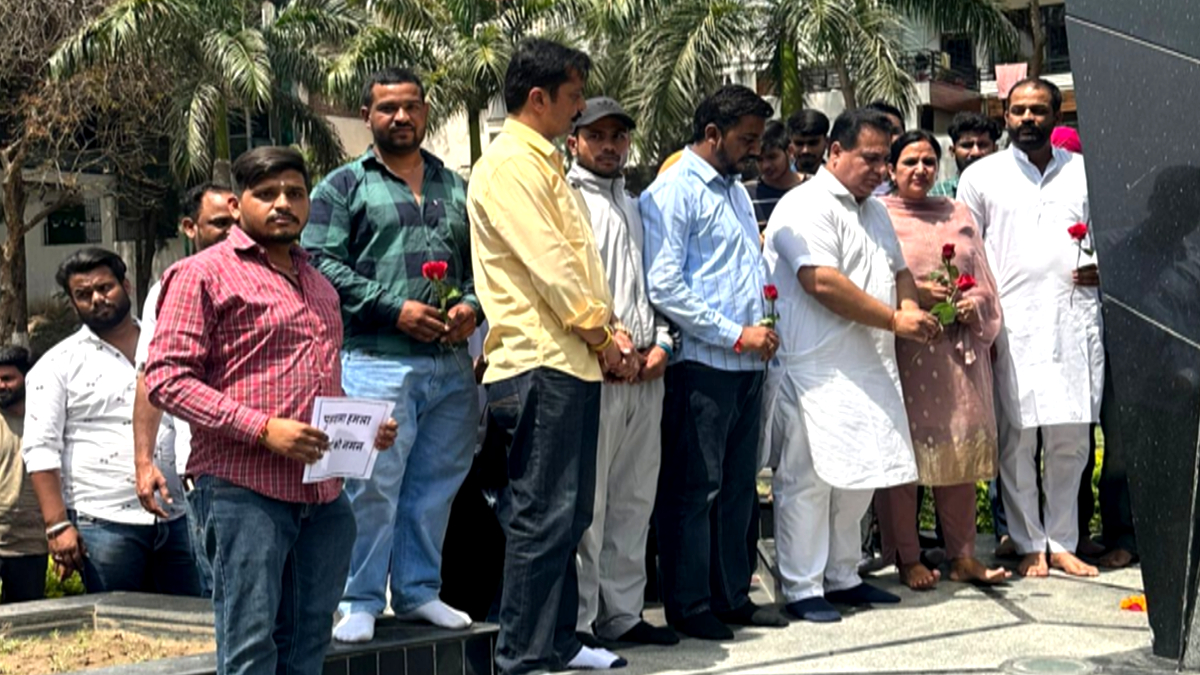 Chandigarh Congress Party Protest