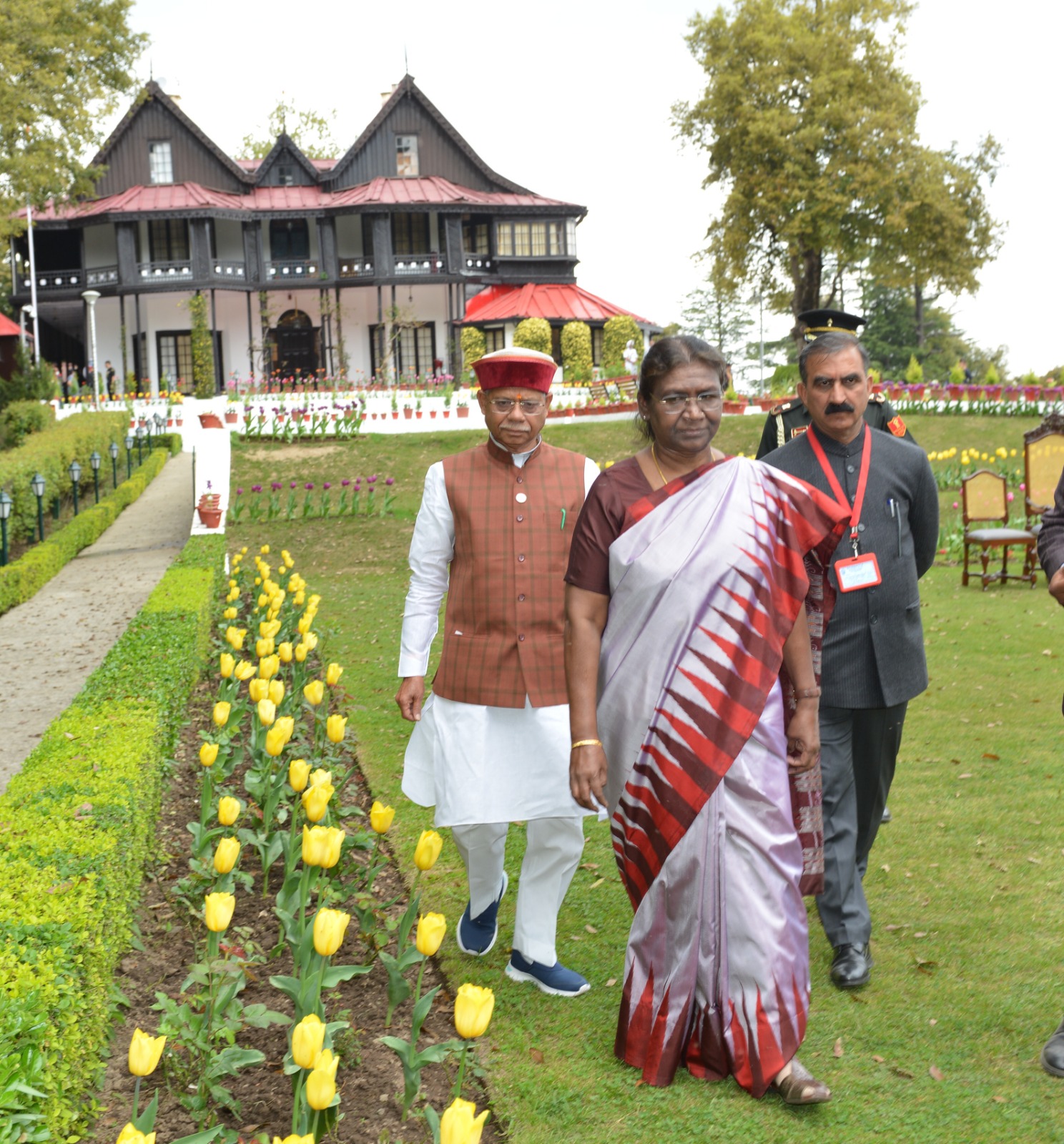 President Draupadi Murmu In Shimla