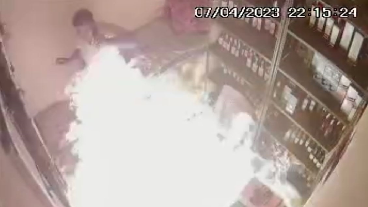 Panipat liquor shop fire