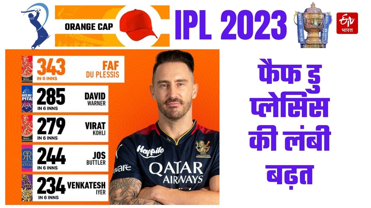 Orange Cap Race IPL 2023