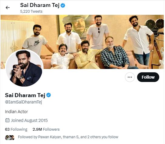 sai dharam tej