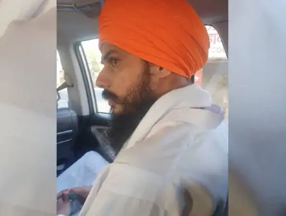 Amritpal Singh Caught By Punjab Police in Moga