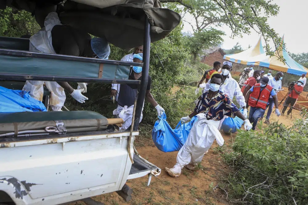 39 bodies dug up Kenya pastor cult investigation