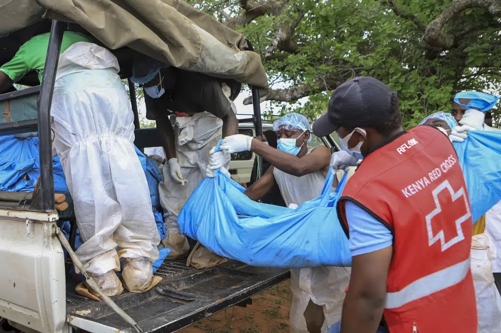 39 bodies dug up Kenya pastor cult investigation