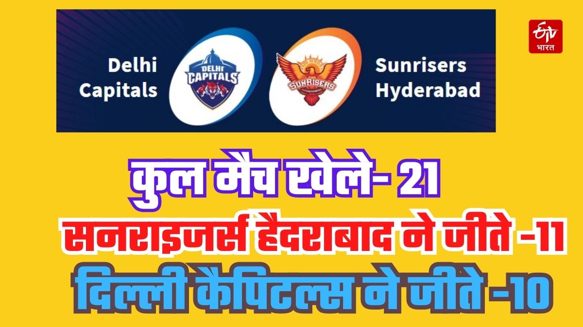 Sunrisers Hyderabad vs Delhi Capitals Match Preview  Head to Head