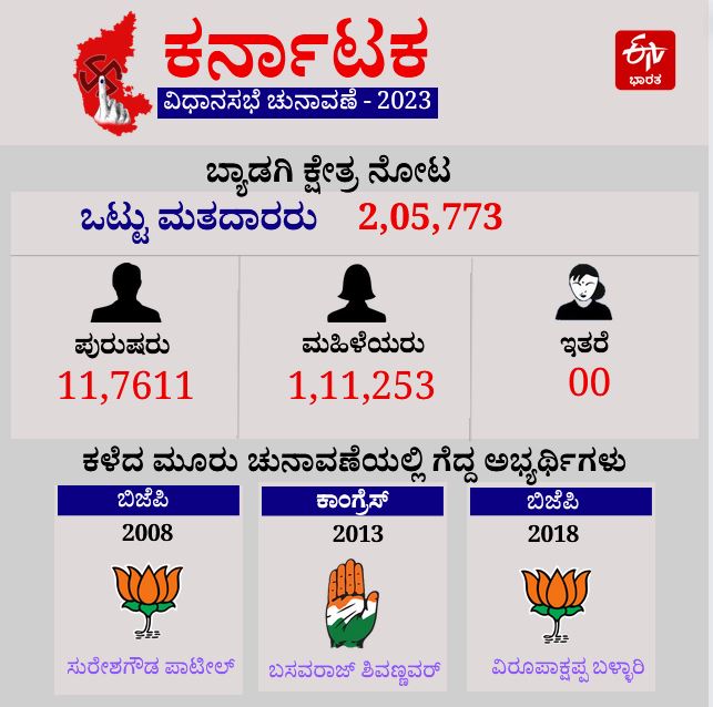 ಬ್ಯಾಡಗಿ ಕ್ಷೇತ್ರ ನೋಟ