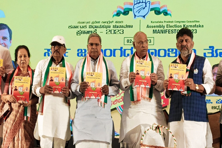 Election manifesto release programme