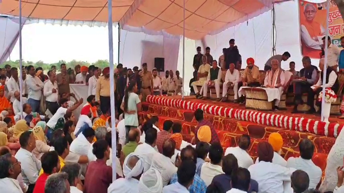 haryana cm manohar jansamvad program in kurukshetra