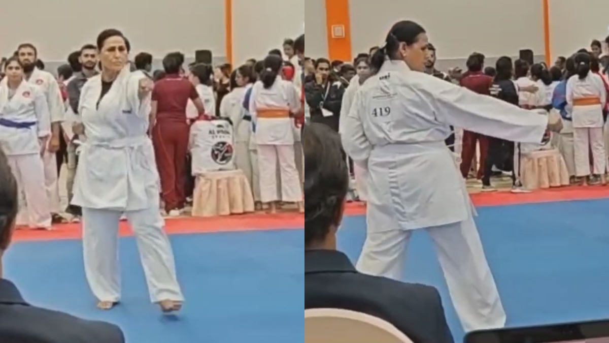 Haryana Geeta Godara and Aashka Gadara Karate Champions