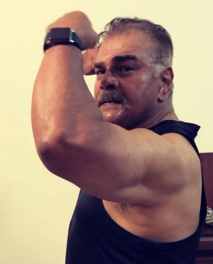 Sharat Saxena Biceps