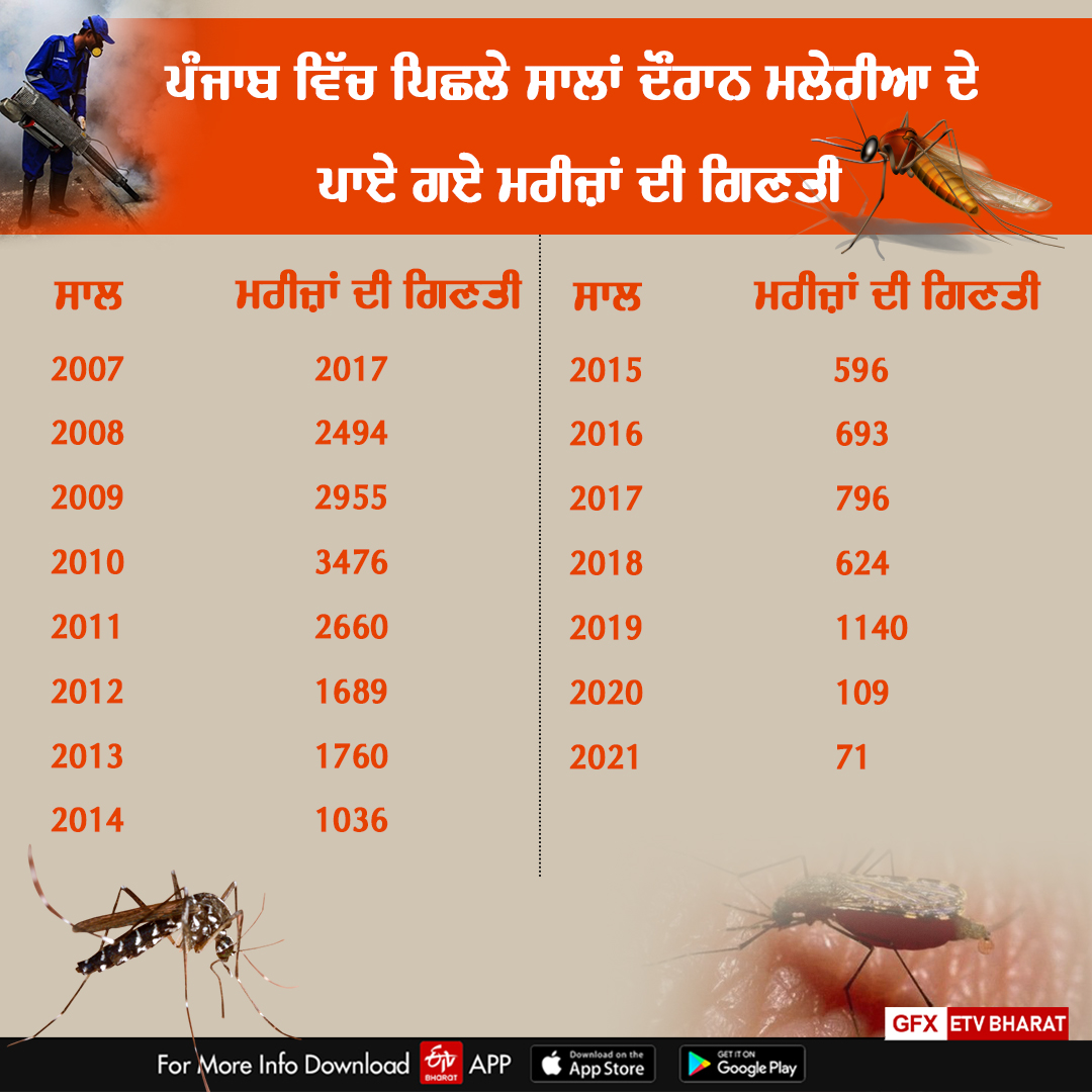 After malaria patients came to the fore in Bathinda, the health department increased vigilance