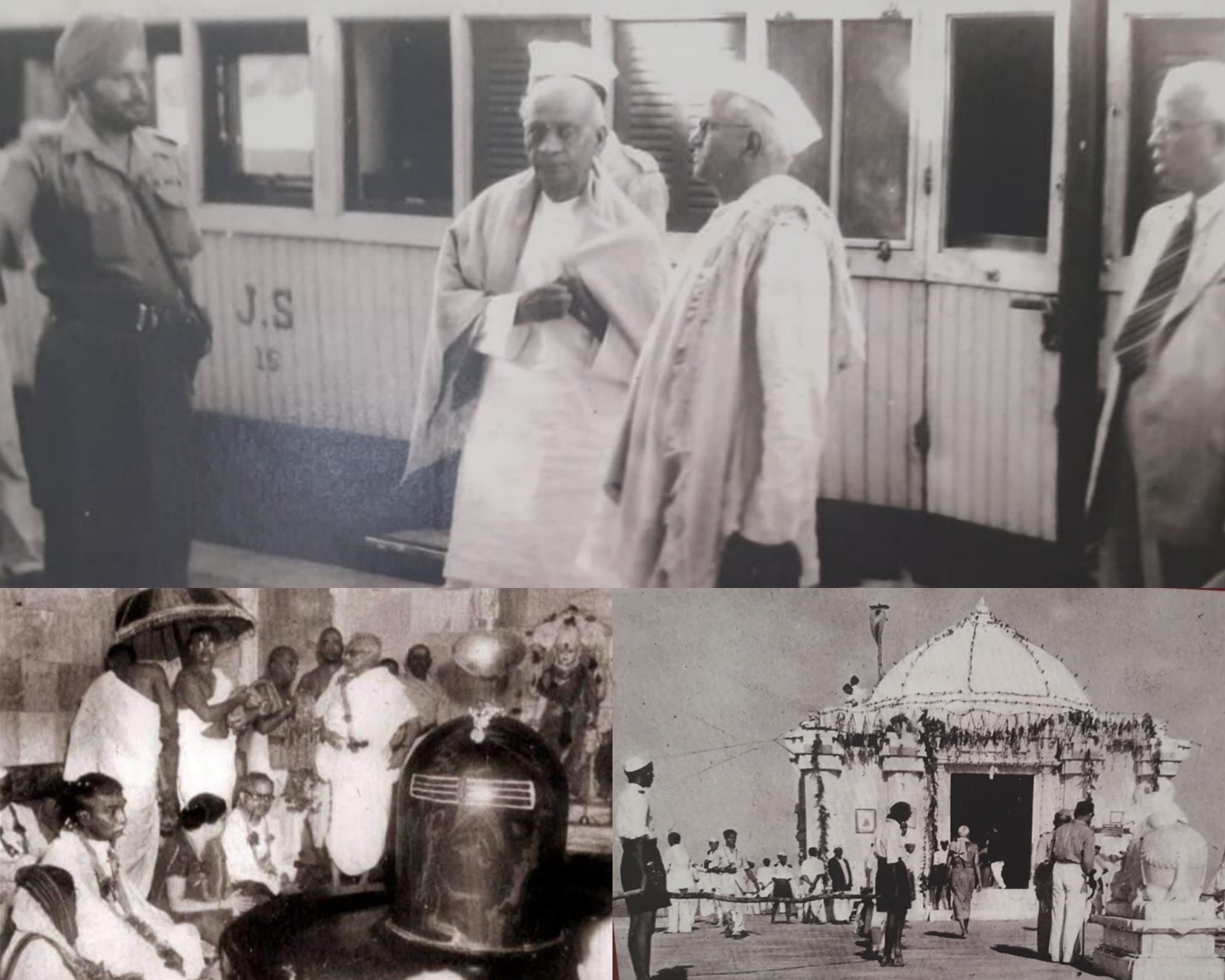 11મી મે 1951ના દિવસે સોમનાથ મહાદેવ મંદિરનો પ્રાણ પ્રતિષ્ઠા મહોત્સવ