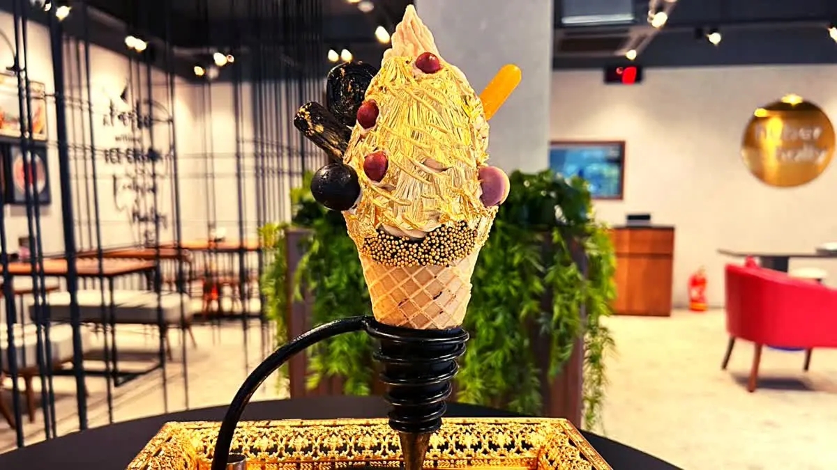 Gold Plated Ice cream