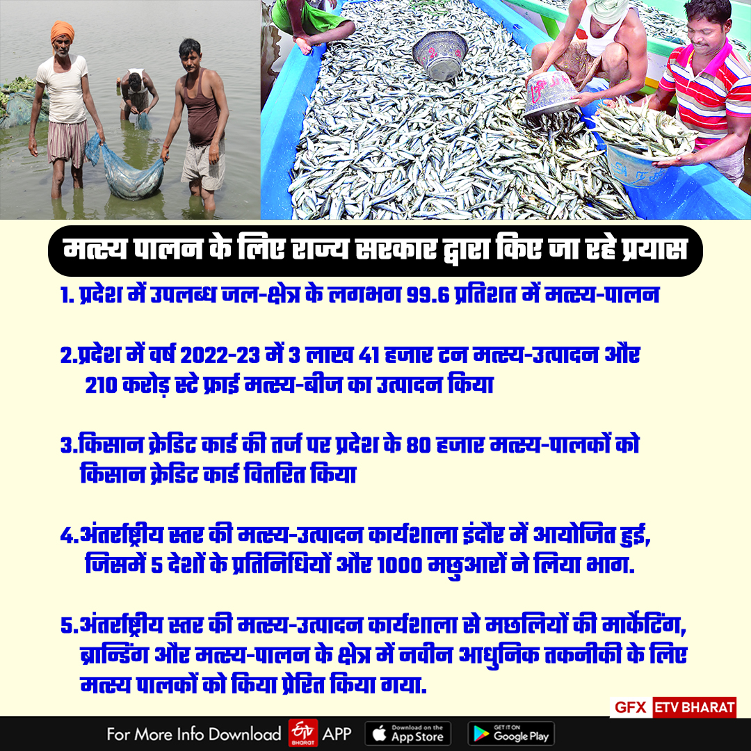 Efforts being made by MP government for fisheries