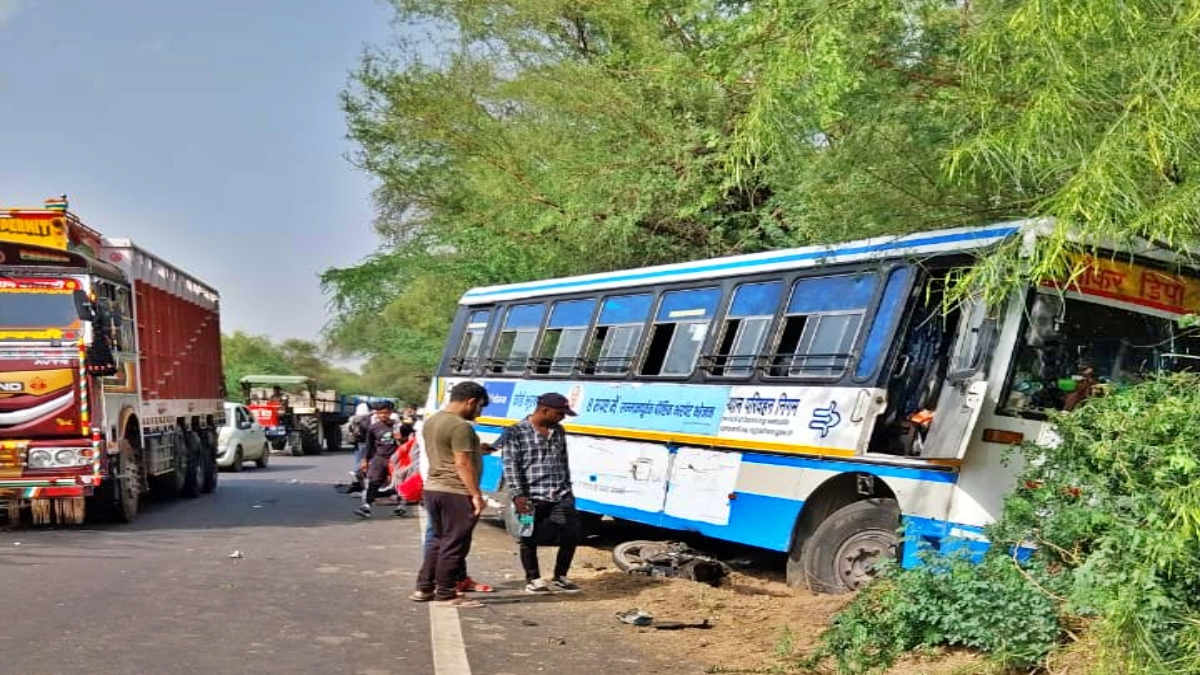 Road Accident in Bhiwani