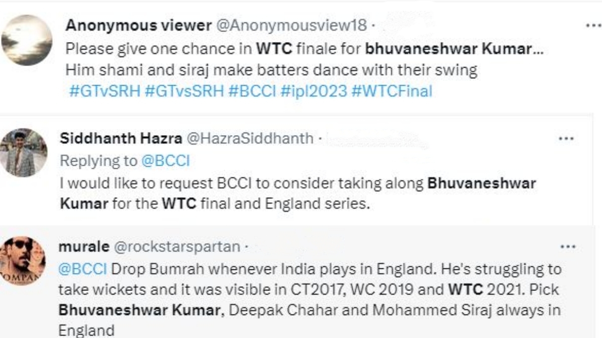 Bhuvneshwar Kumar WTC Final