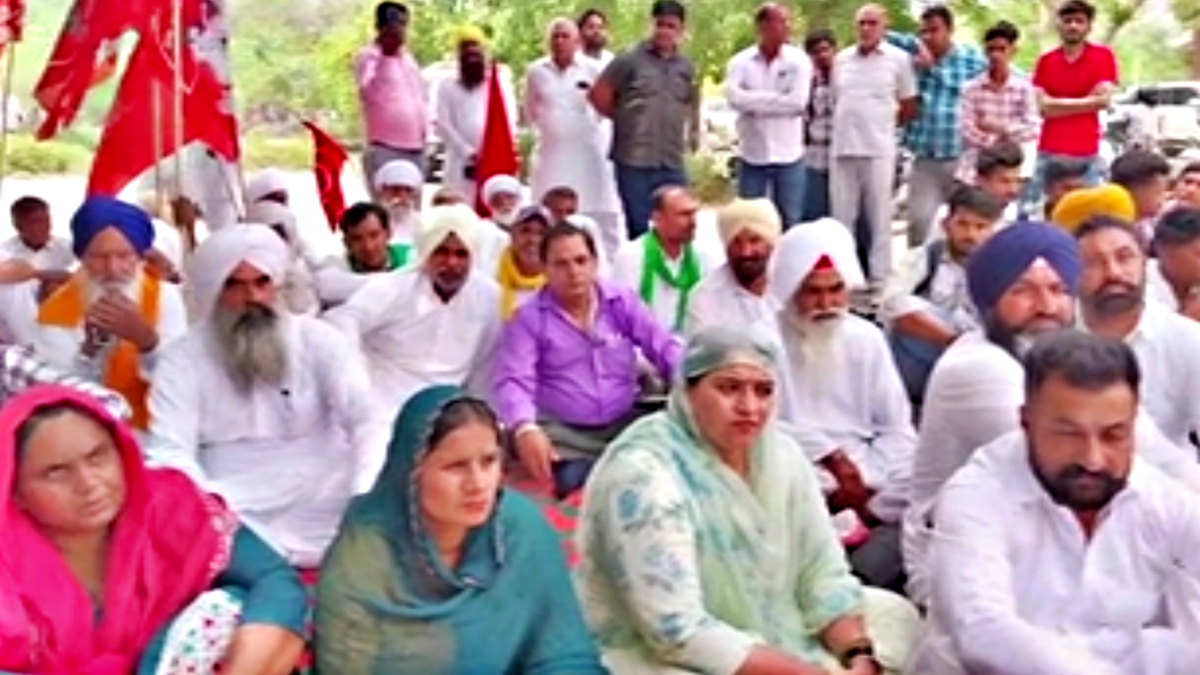 Farmers Protest in Sirsa