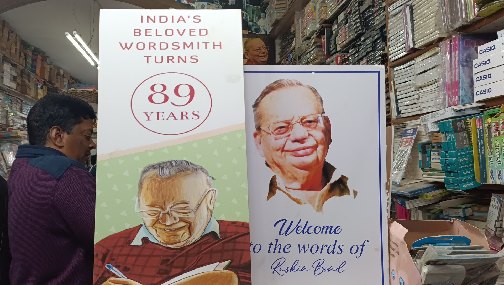 Happy birthday Ruskin Bond