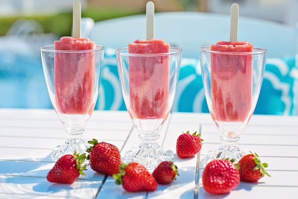 Strawberry Popsicle