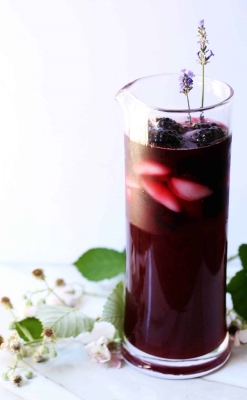 Blackberry Iced tea