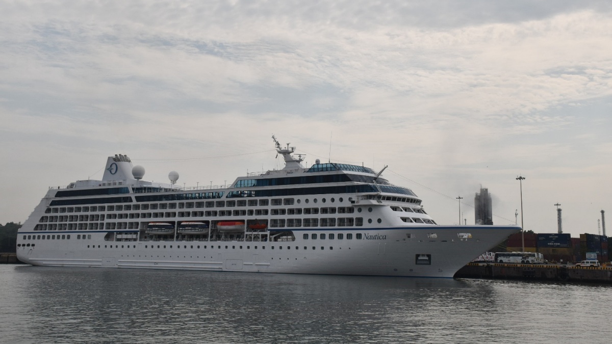 Last tourist ship of the season arrives at Mangalore port