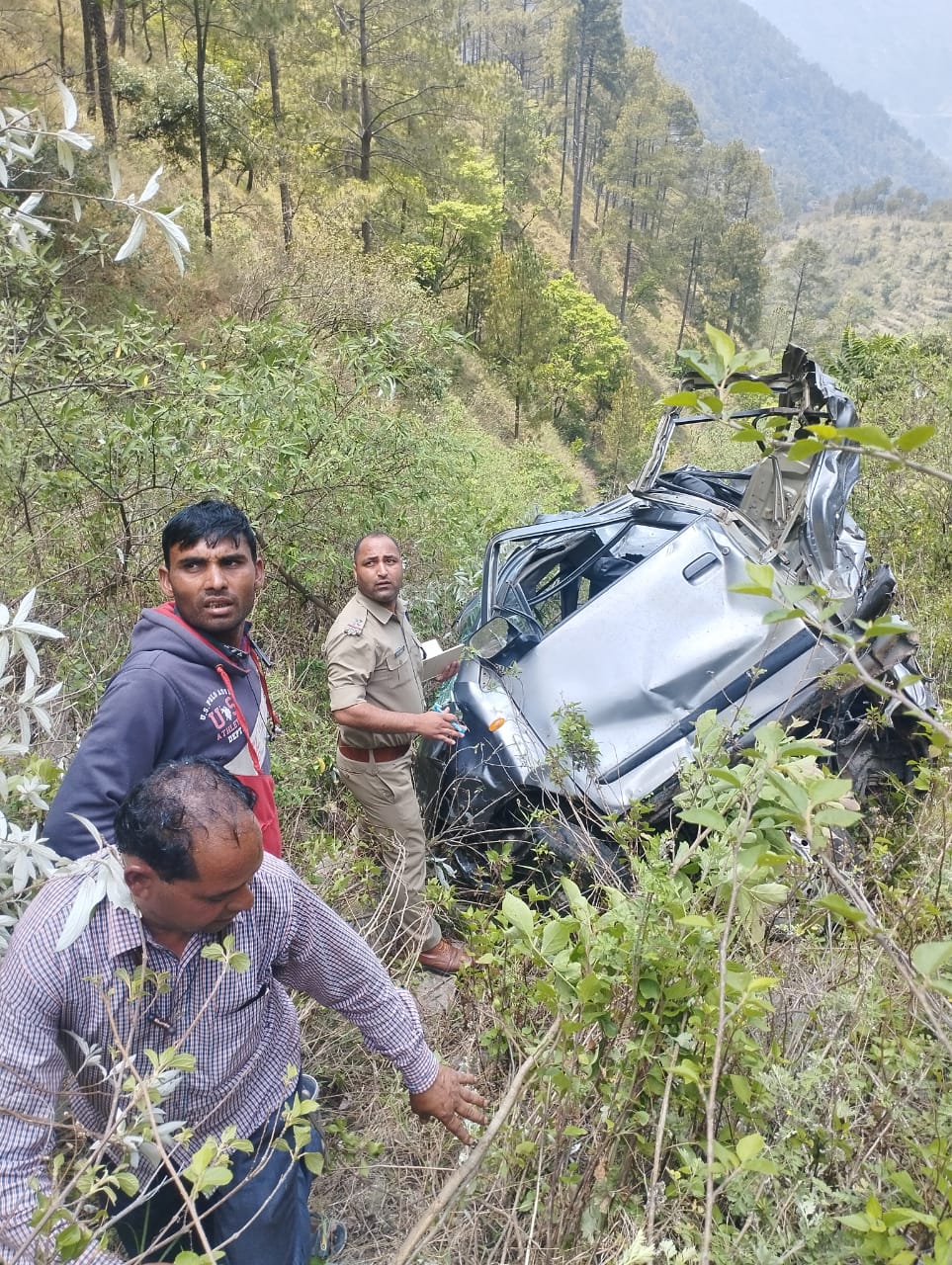 Tehri Gaja Road Accident: