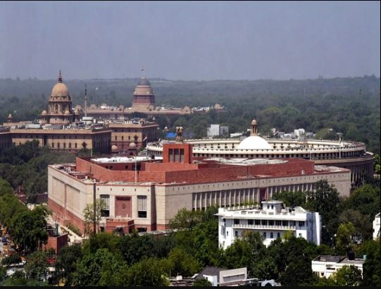 stage set for inaguration  inaguration of new parliament  new parliament building  narendra modi  parliament  bjp  draupadi murmu  latest national news  latest news today  നിയമനിര്‍മാണത്തിന് പുത്തന്‍ തലപ്പൊക്കം  പുതിയ പാര്‍ലമെന്‍റ് മന്ദിരം  പാര്‍ലമെന്‍റ് മന്ദിരം ഉദ്‌ഘാടനം  നരന്ദ്ര മോദി  രാഷ്‌ട്രപതി ദ്രൗപതി മുര്‍മു  പ്രധാന മന്ത്രി നരേന്ദ്ര മോദി  ടാറ്റാ പ്രൊജക്‌ട് ലിമിറ്റഡ്  ന്യൂഡല്‍ഹി ഏറ്റവും പുതിയ വാര്‍ത്ത  കോണ്‍ഗ്രസ്  ബിജെപി