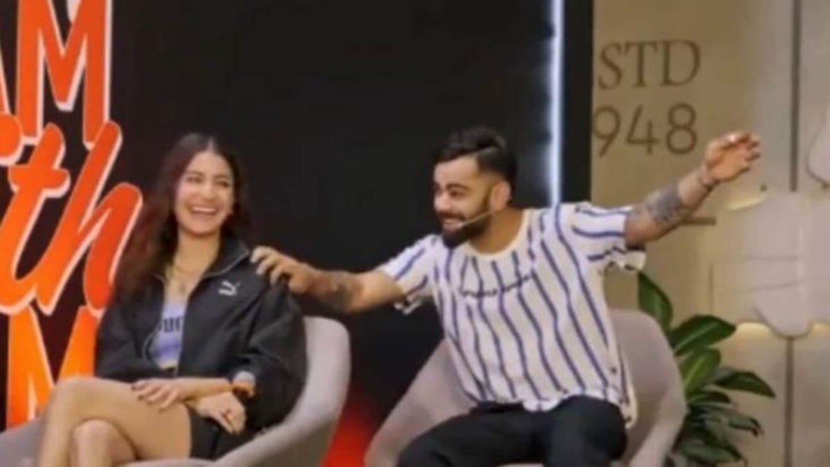 Virat Kohli replied on Anushka Sharma joke.