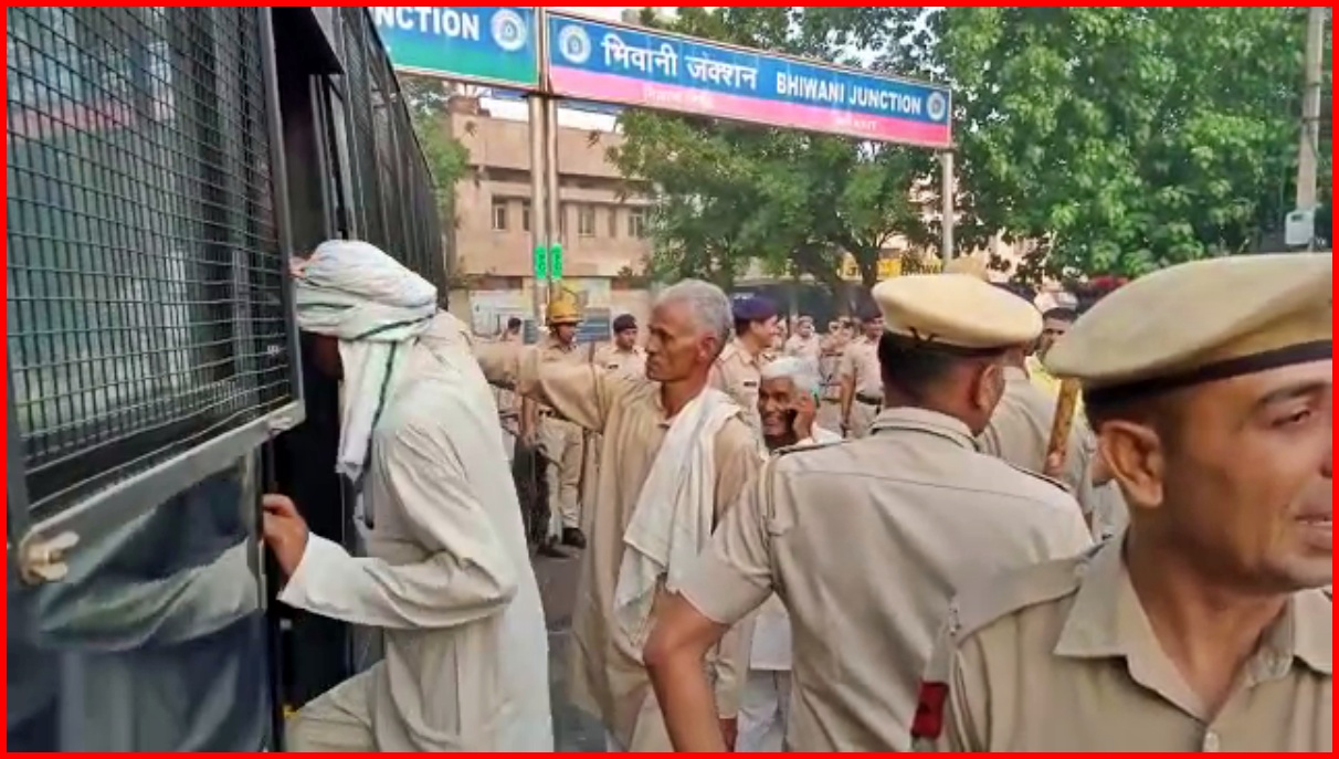 Bhiwani police arrested farmers