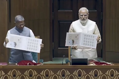 modi speech in parliament today