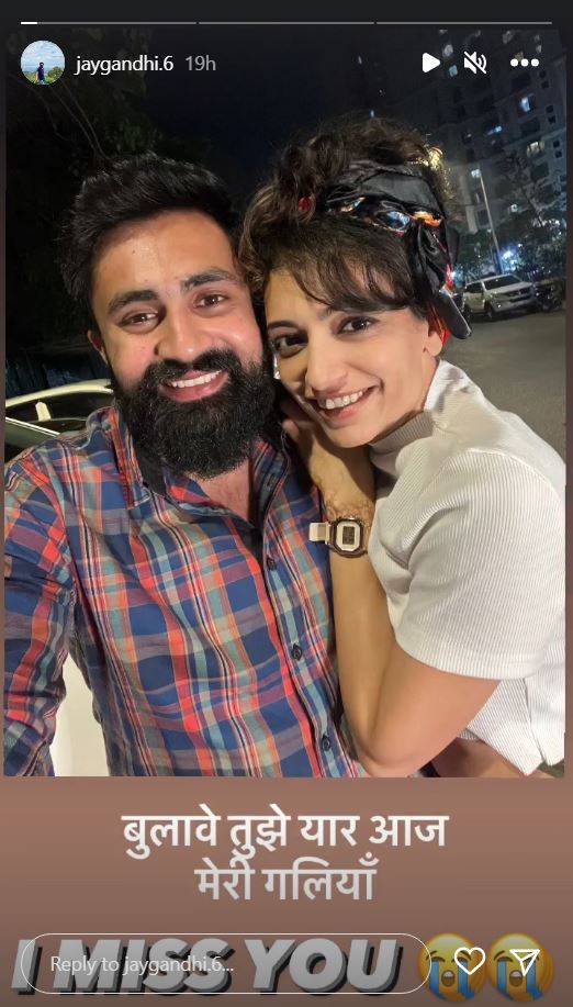 Vaibhavi Upadhyayas fiance Jay Gandhi pens down an emotional note for late actress