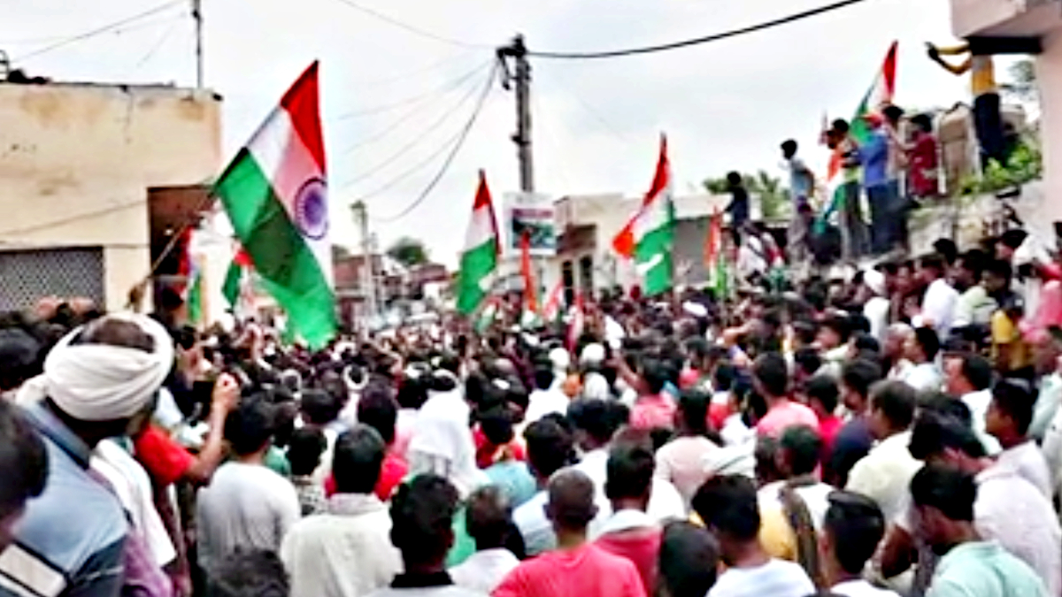 haryana bsf jawan Narendra Kumar cremation