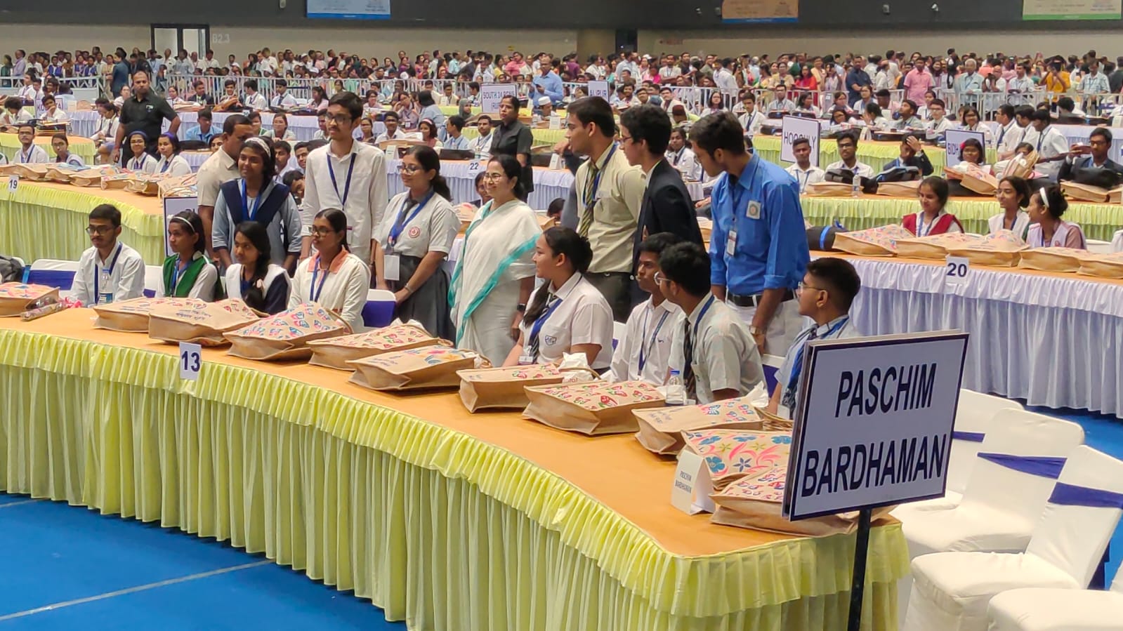 Mamata Felicitates Toppers