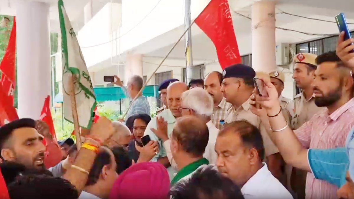 farmer organizations Protest in haryana