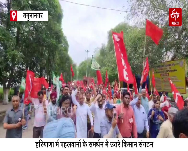 farmer organizations Protest in haryana