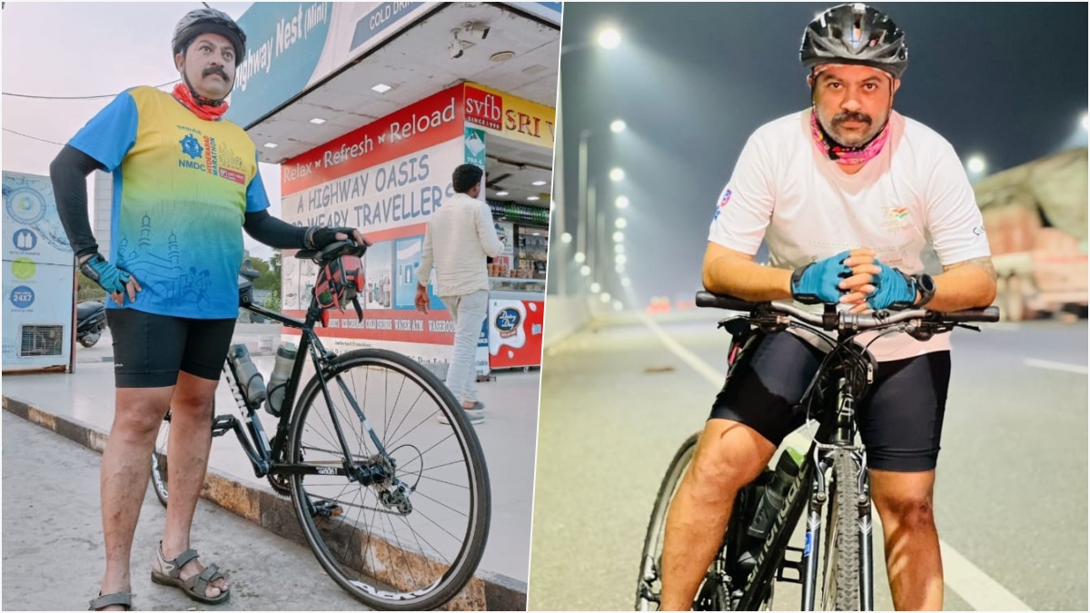 vijayawada cyclist GK Fat rider
