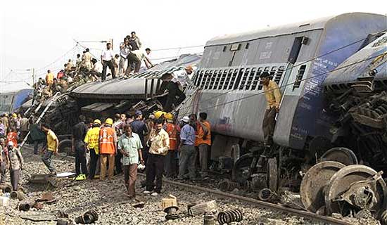 Major train accidents