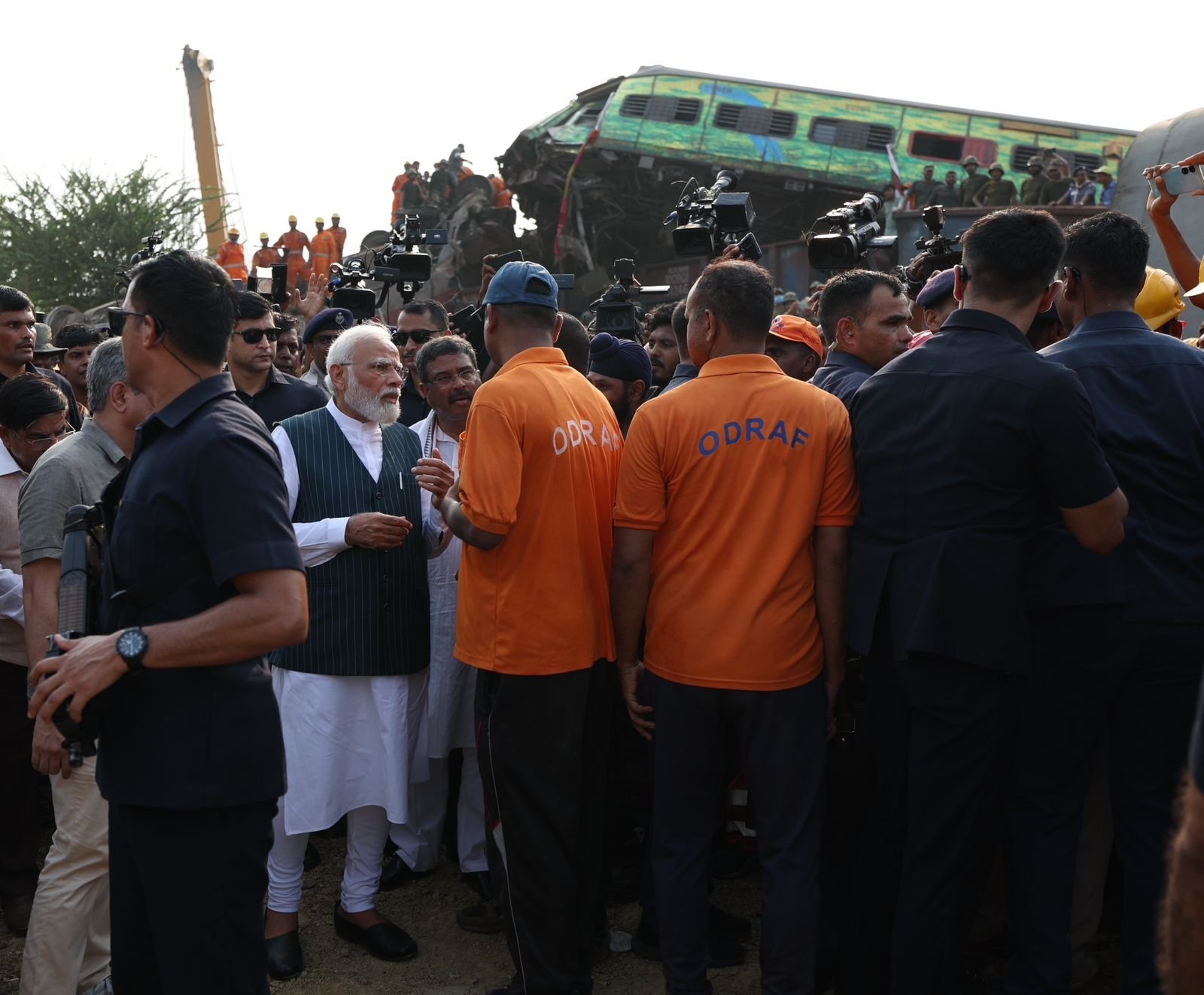 Odisha Train Accident Modi