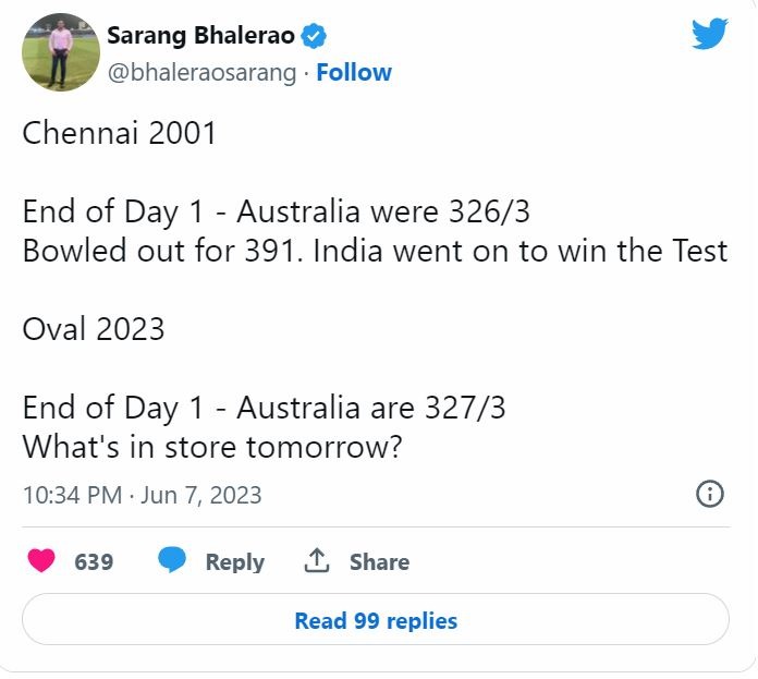 will india repeat the 2001 chennai test magic in wtc final 2003 against australia