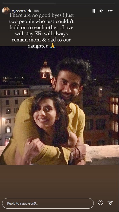 Rajeev Sen and Charu Asopa